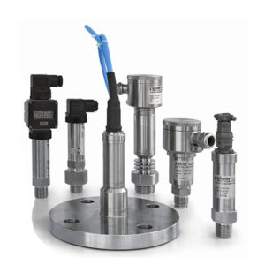 Eletronic pressure-level transmitters with piezo-resistive/ceramic sensor